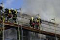 Dachstuhlbrand Koeln Poll Geislarerstr P186